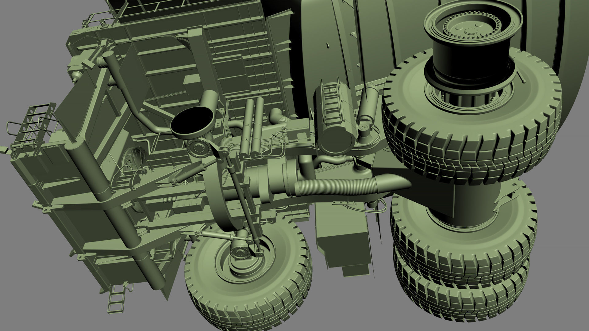 Komatsu 930 E-5 Mining Dump Truck 3D model_52