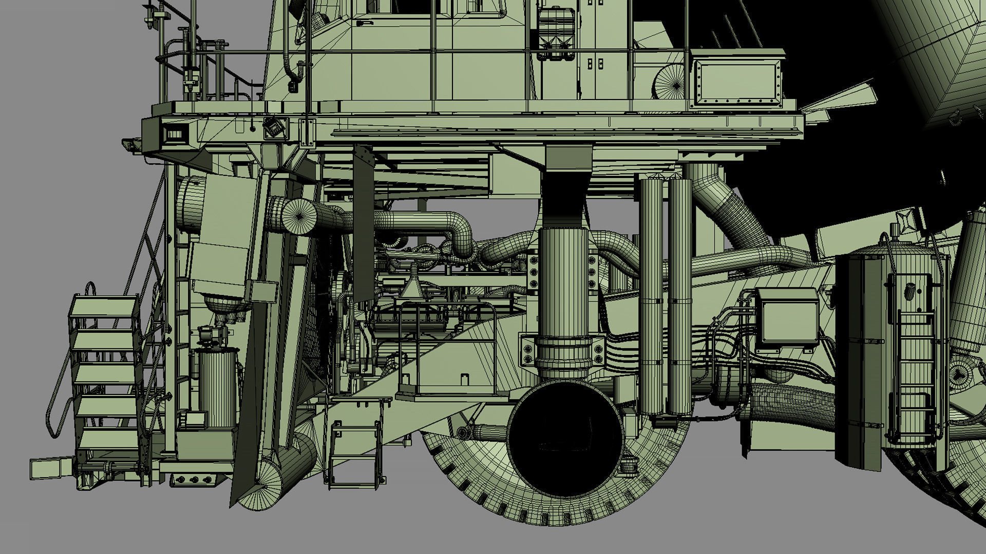 Komatsu 930 E-5 Mining Dump Truck 3D model_49