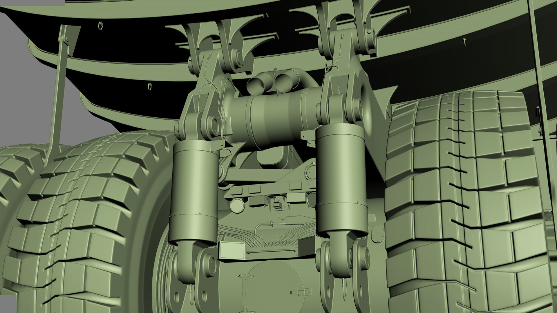 Komatsu 930 E-5 Mining Dump Truck 3D model_46