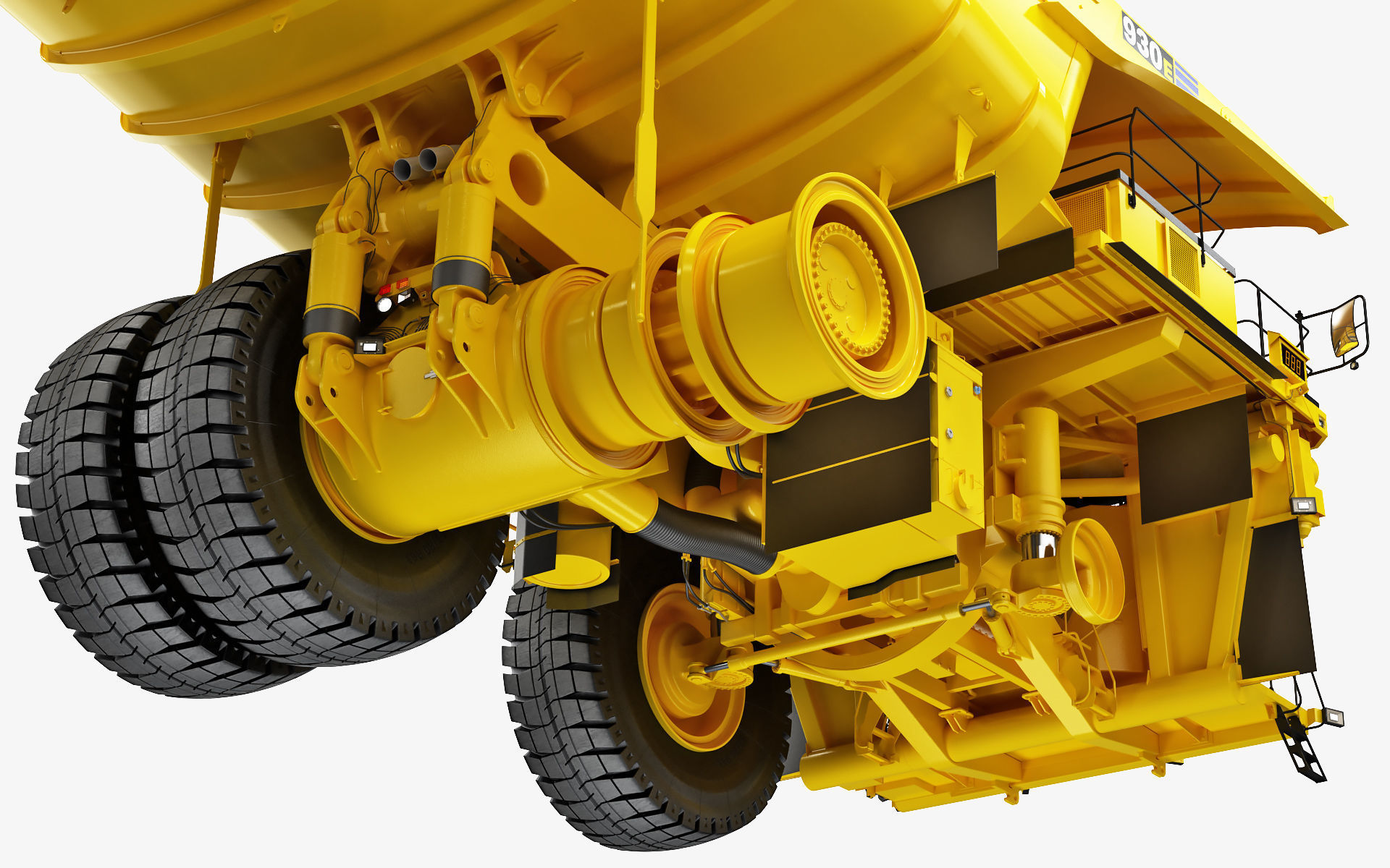Komatsu 930 E-5 Mining Dump Truck 3D model_27