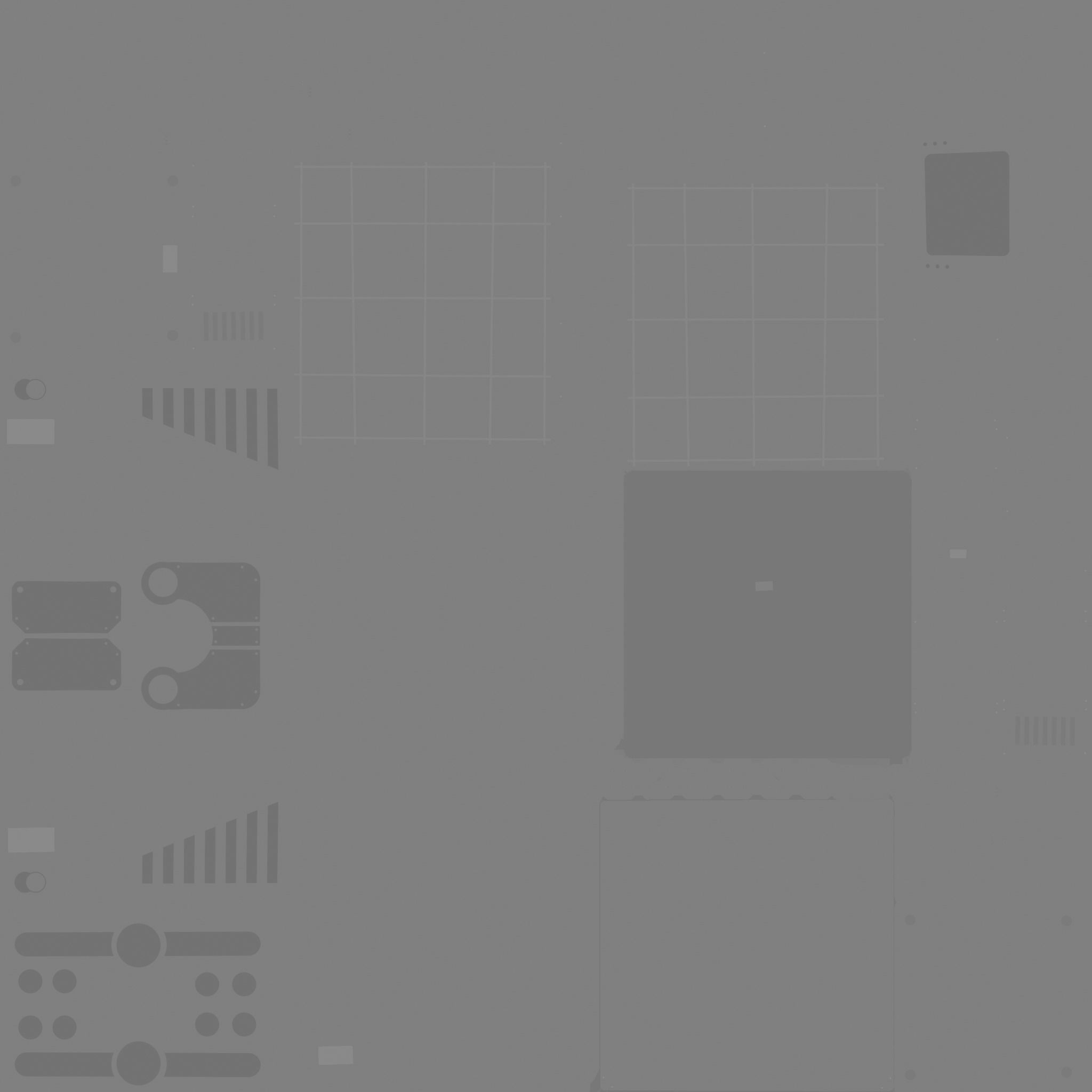 Satellite E09 USA - SciFi Space Design Low-poly 3D model_20