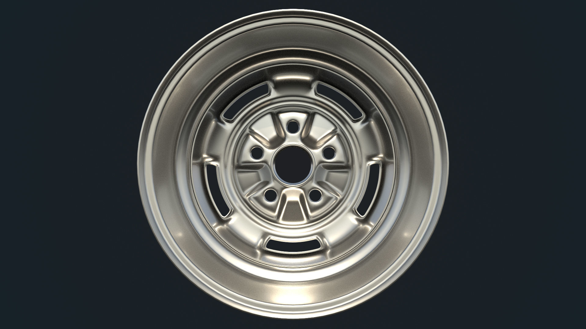 Car Rim 3D model_3