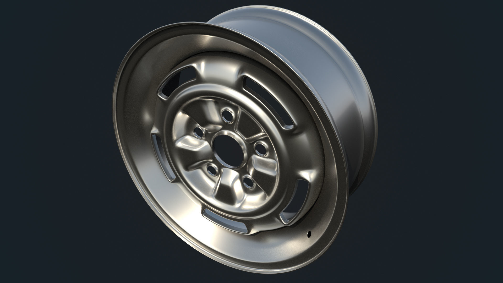 Car Rim 3D model_4