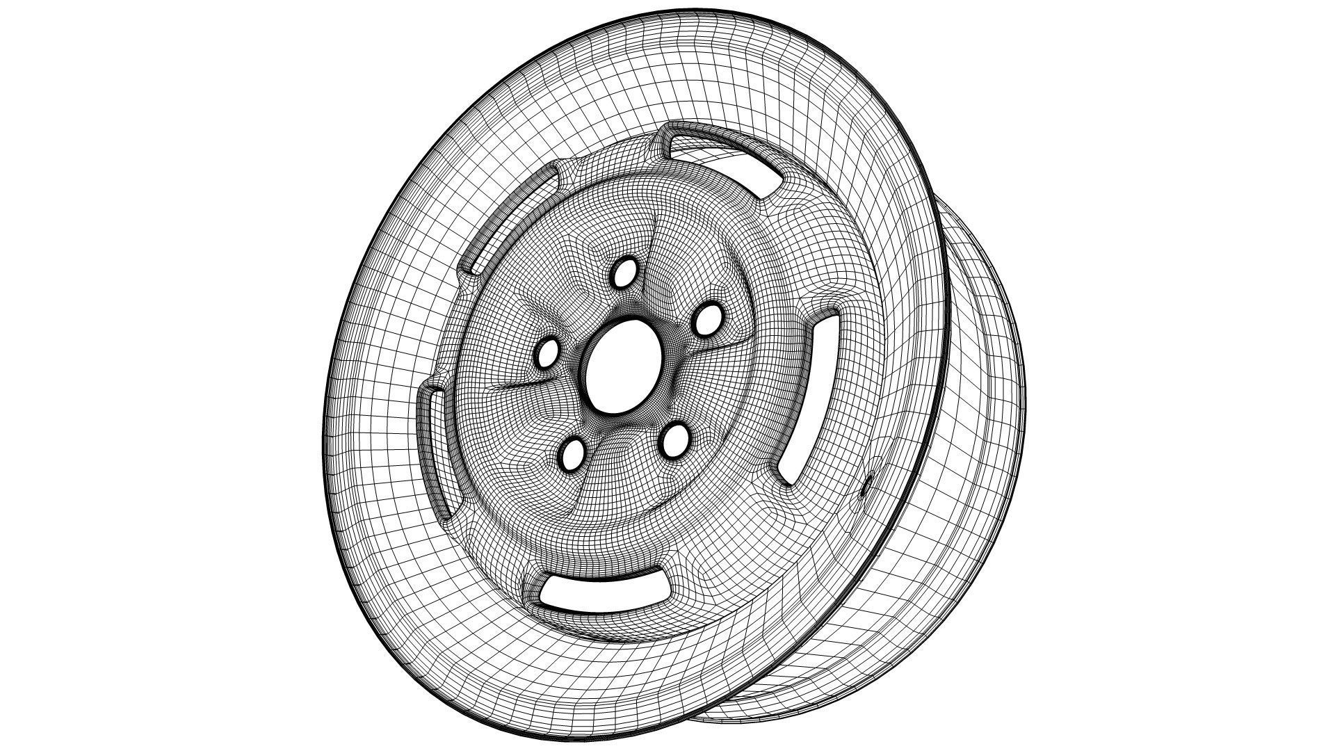 Car Rim 3D model_6