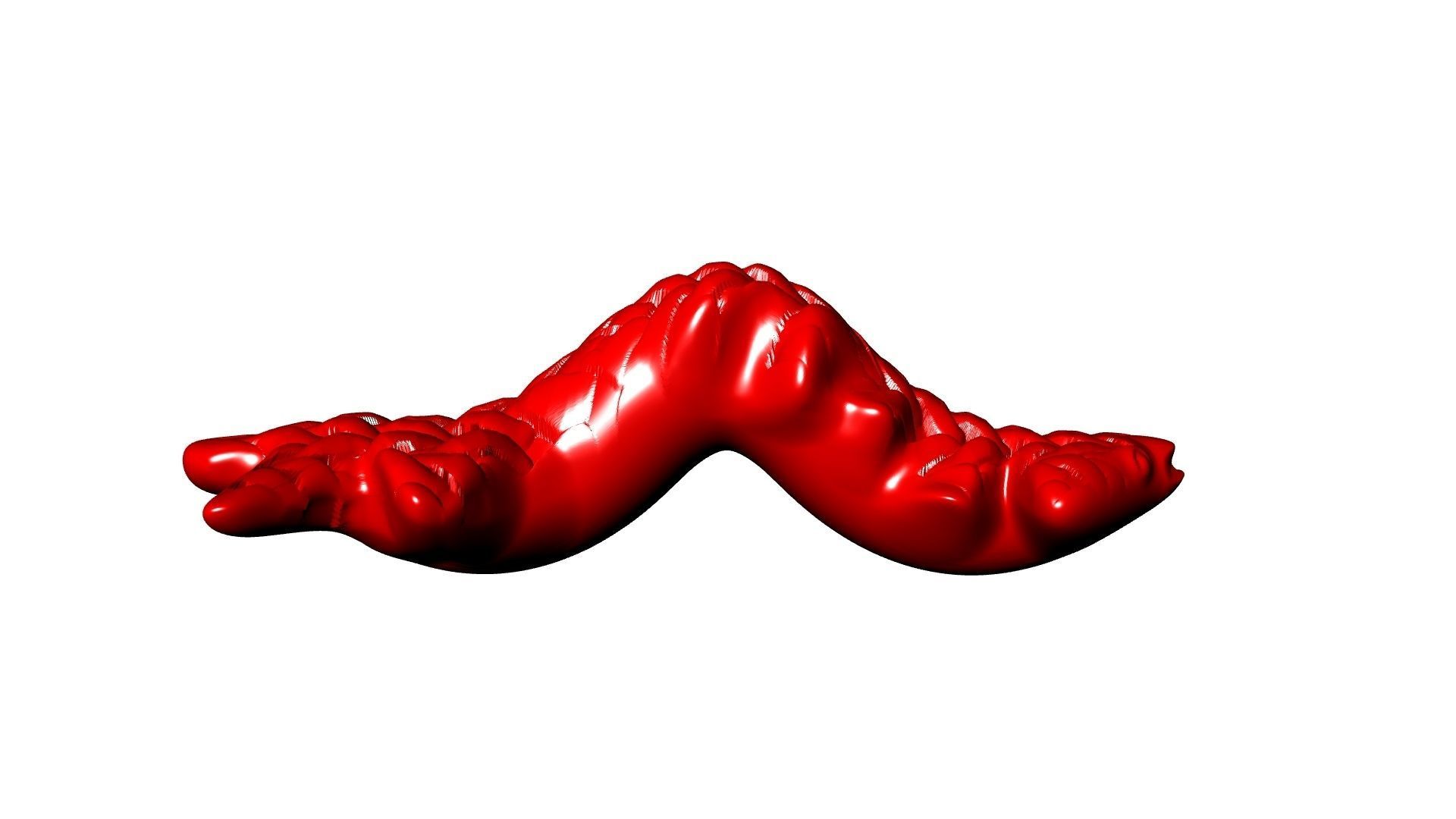 little  green creature stl verified 3D print model_2