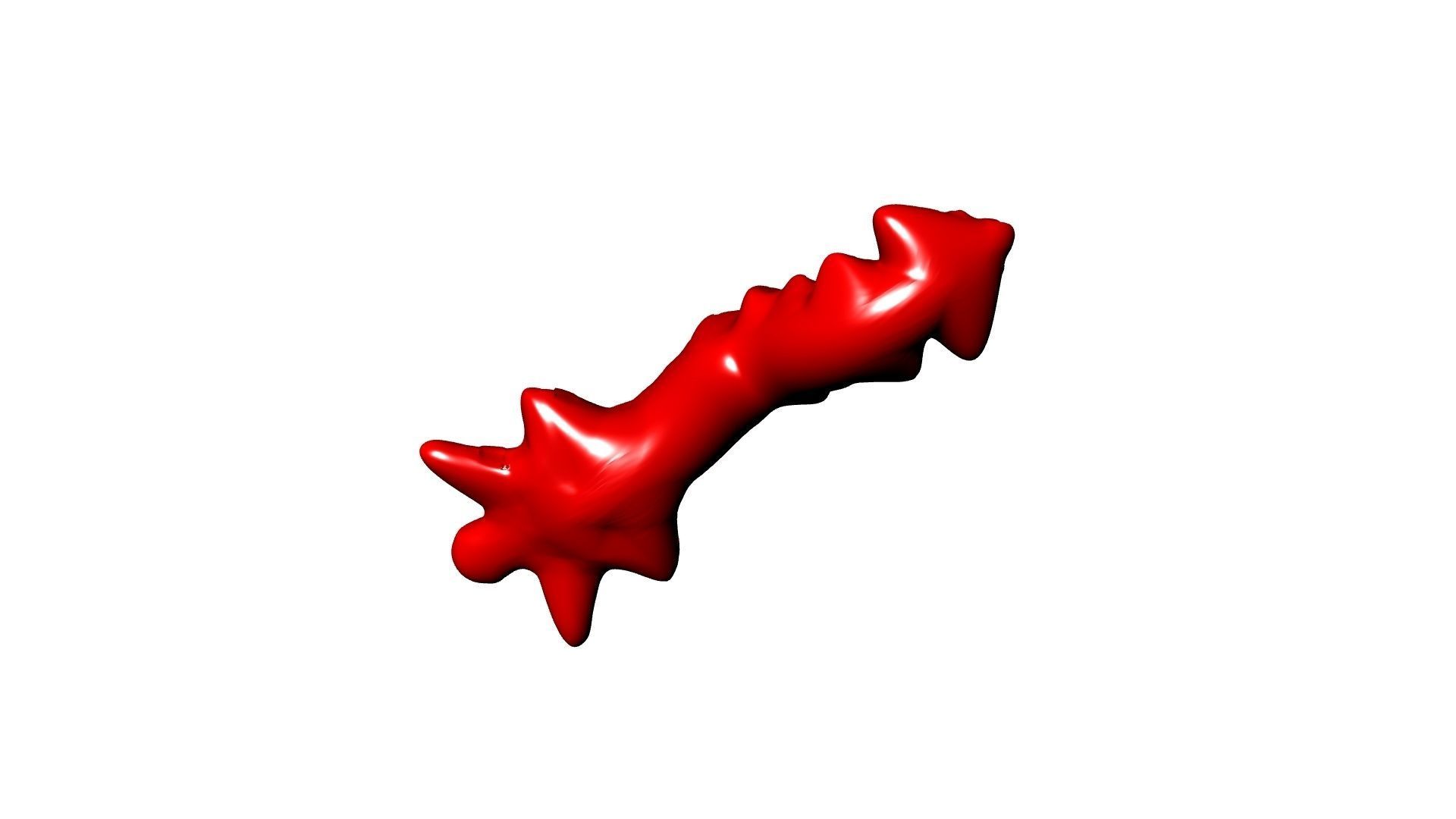 little  green creature stl verified 3D print model_3