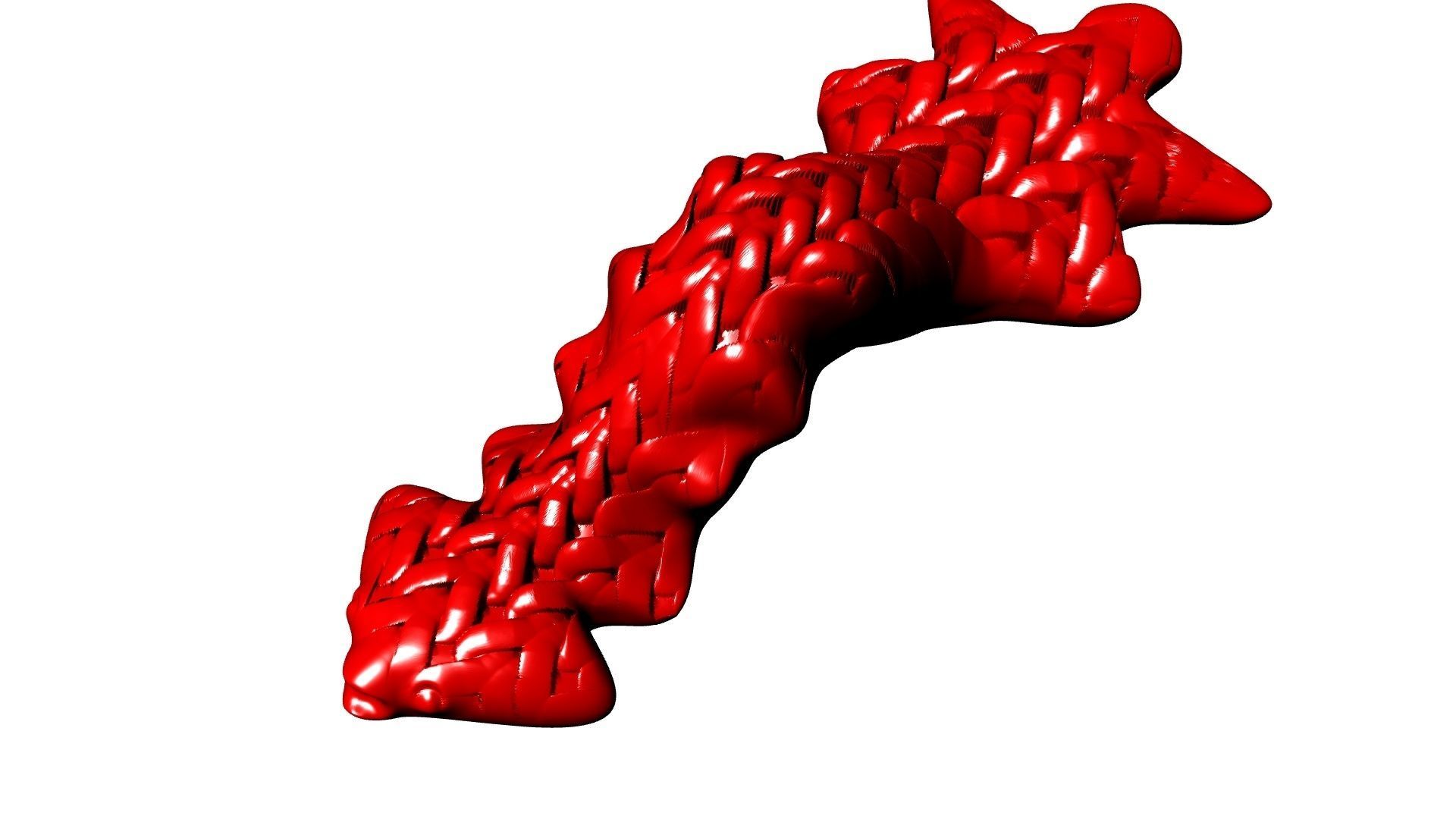 little  green creature stl verified 3D print model_6