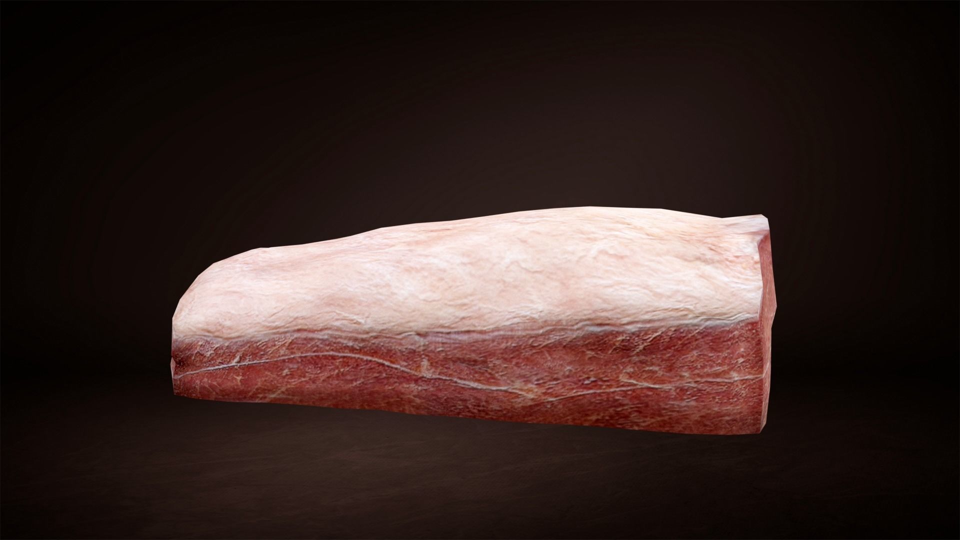 Marucha meat cut Low-poly 3D model_7