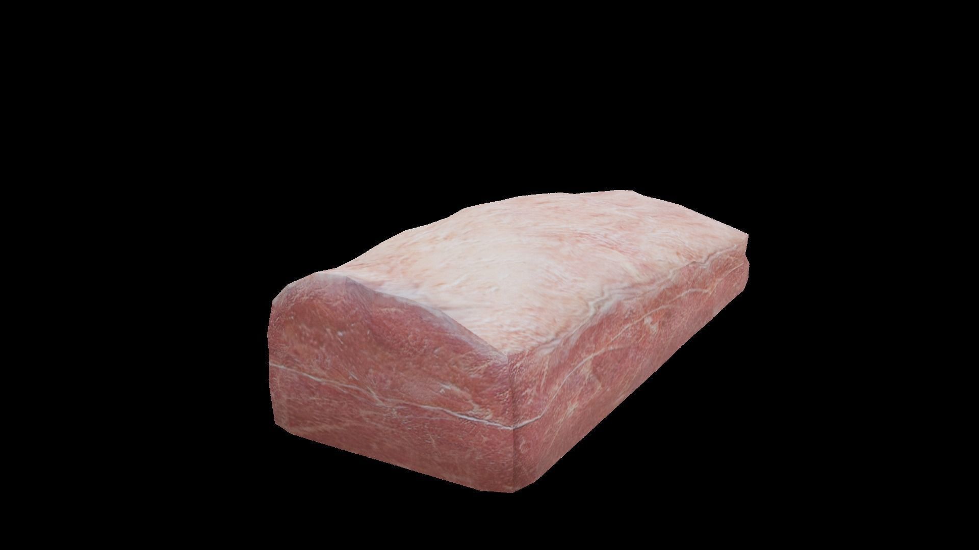 Marucha meat cut Low-poly 3D model_4