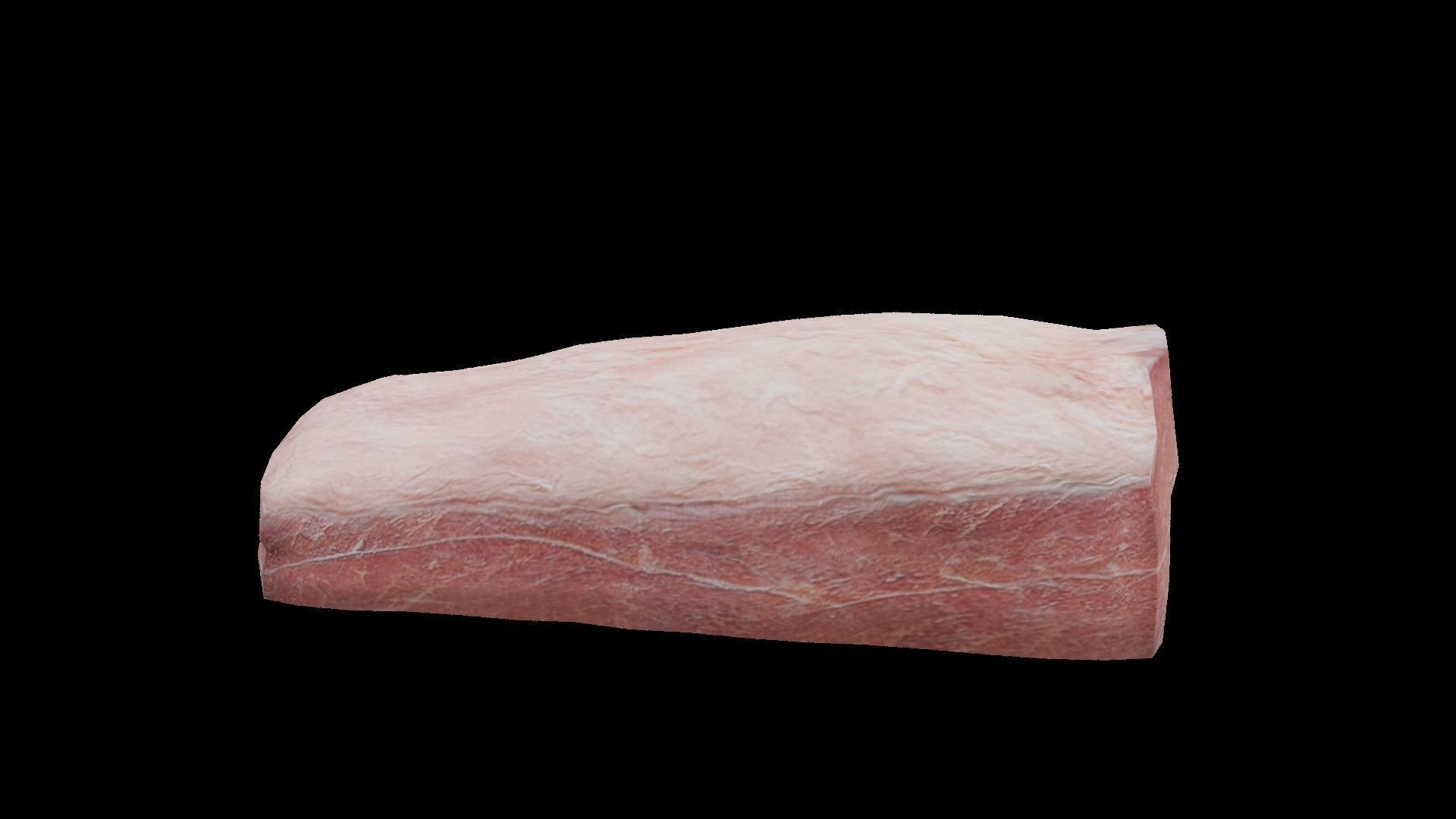 Marucha meat cut Low-poly 3D model_6