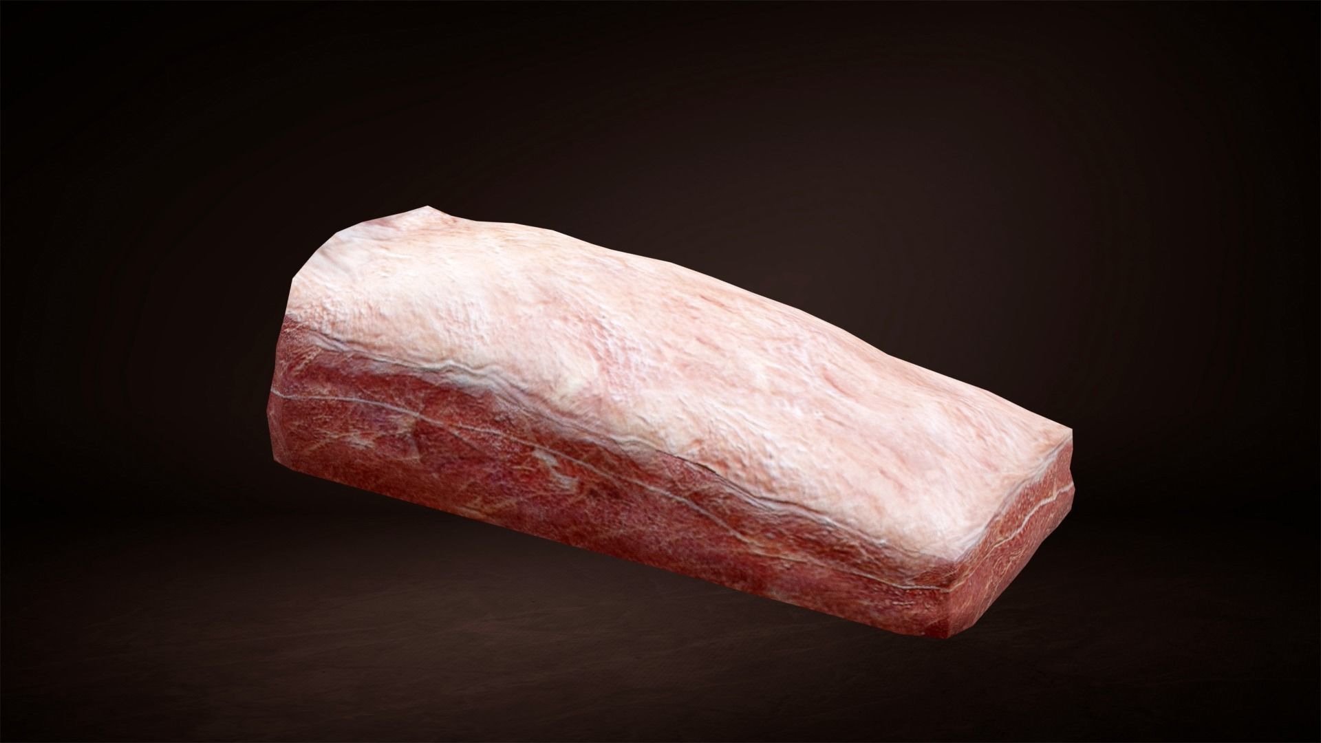 Marucha meat cut Low-poly 3D model_5