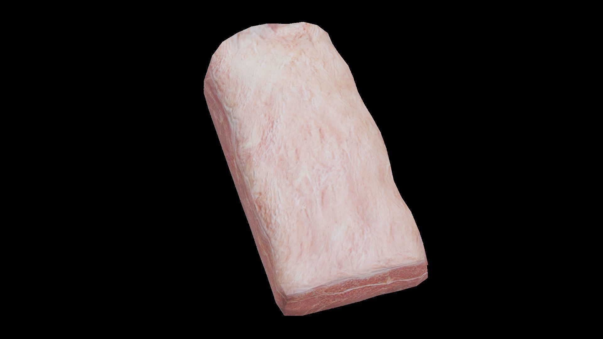 Marucha meat cut Low-poly 3D model_8