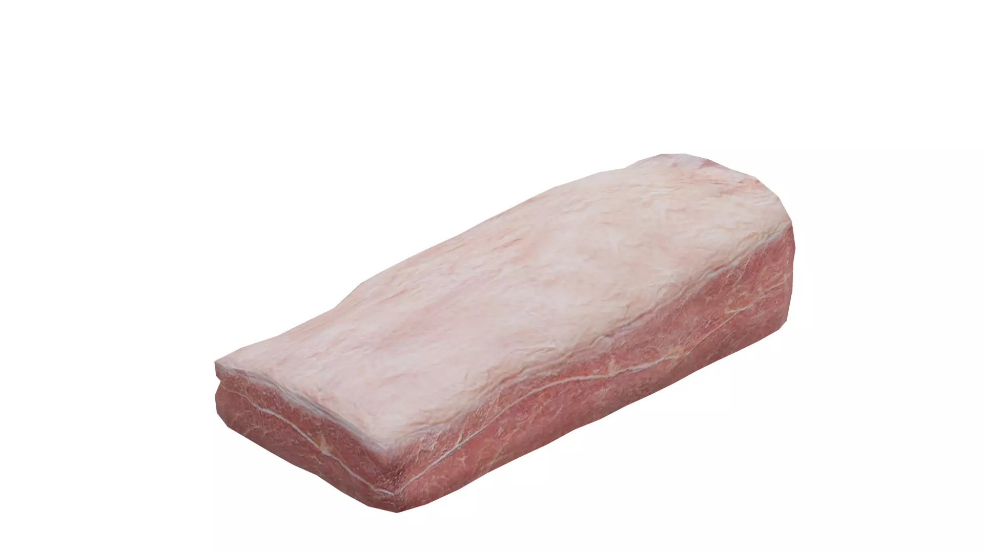 Marucha meat cut Low-poly 3D model_0