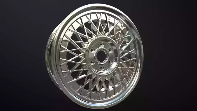  Low Poly Car Rim