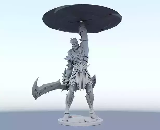 draven League of Legends 3D print model 3D print model