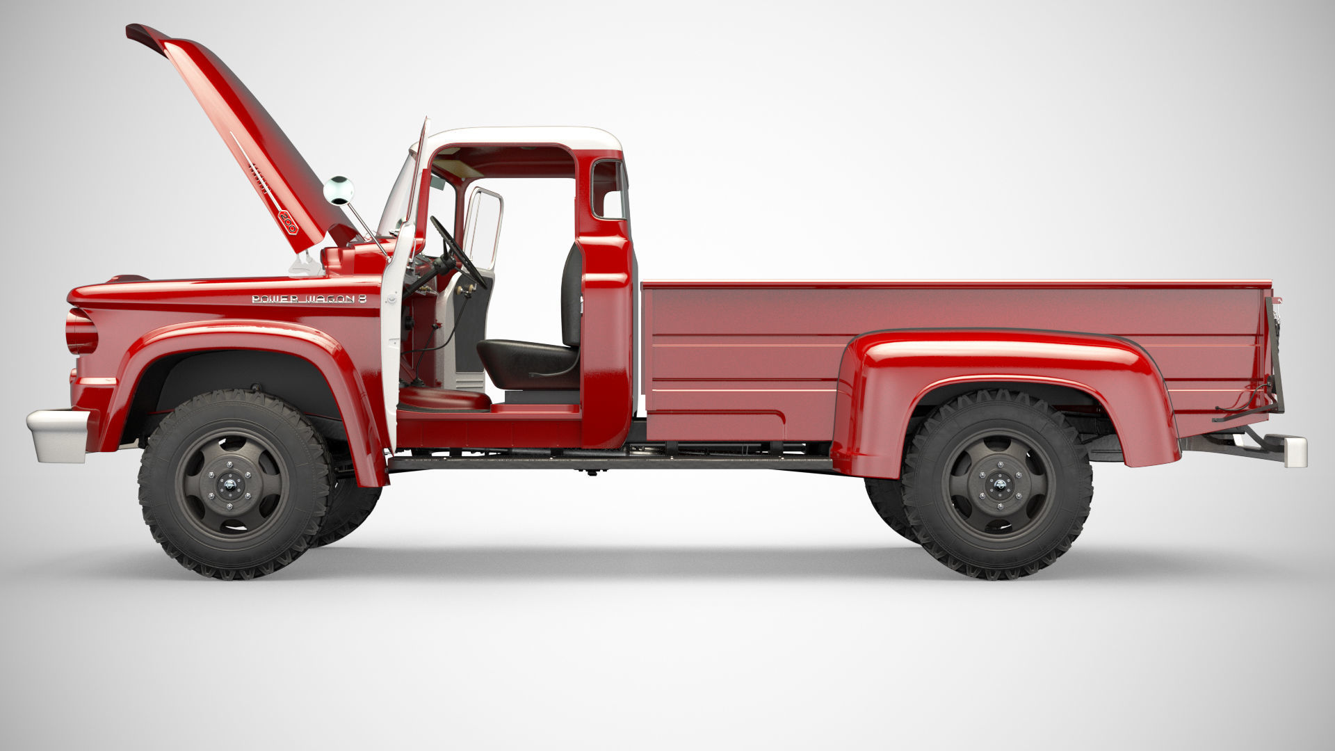 Dodge Power Wagon 3D model_18