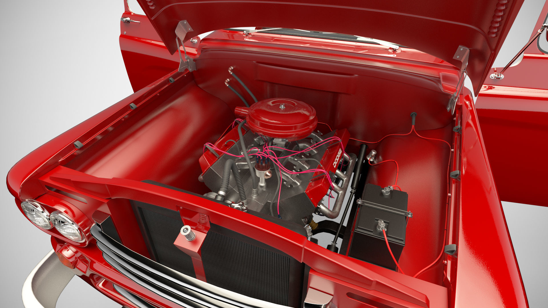 Dodge Power Wagon 3D model_26