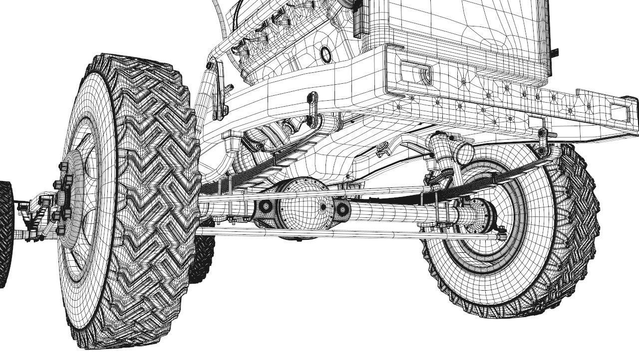 Dodge Power Wagon 3D model_46