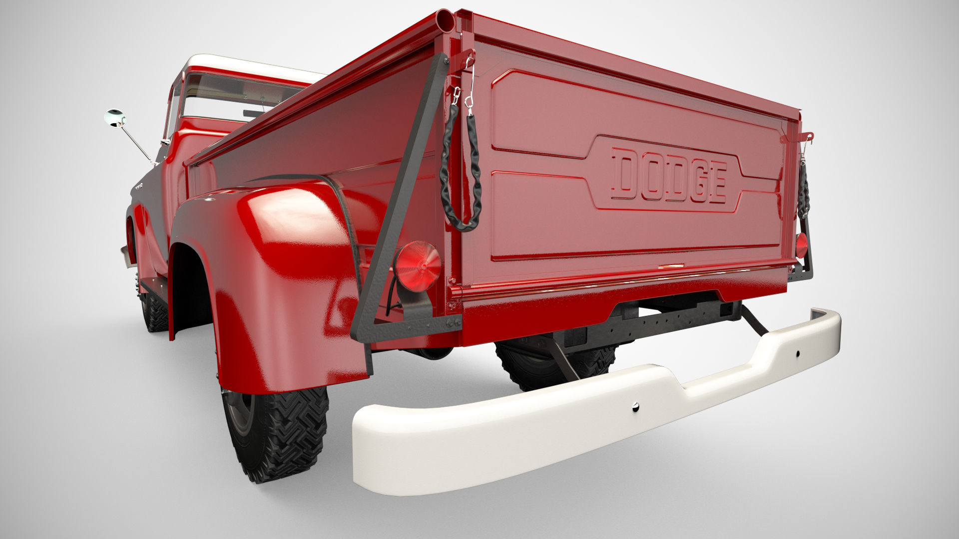 Dodge Power Wagon 3D model_14