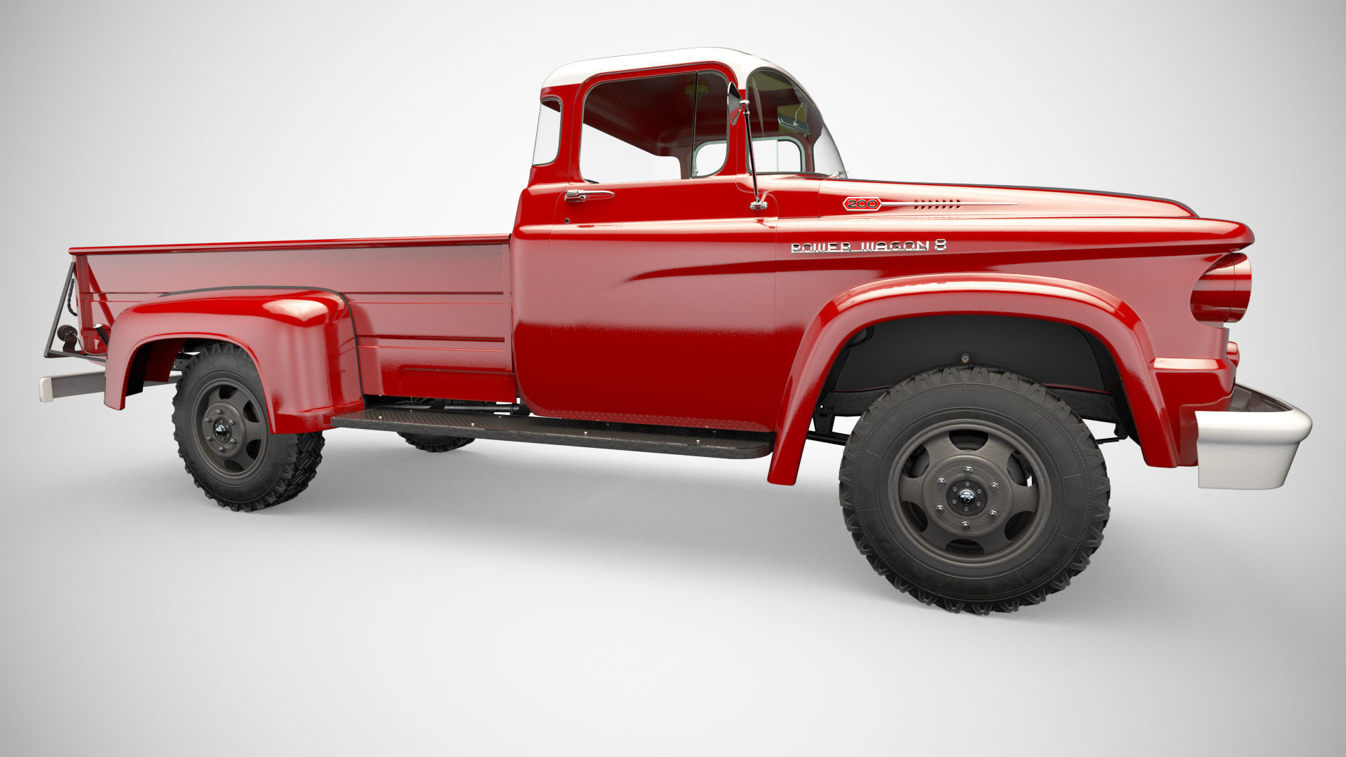 Dodge Power Wagon 3D model_16