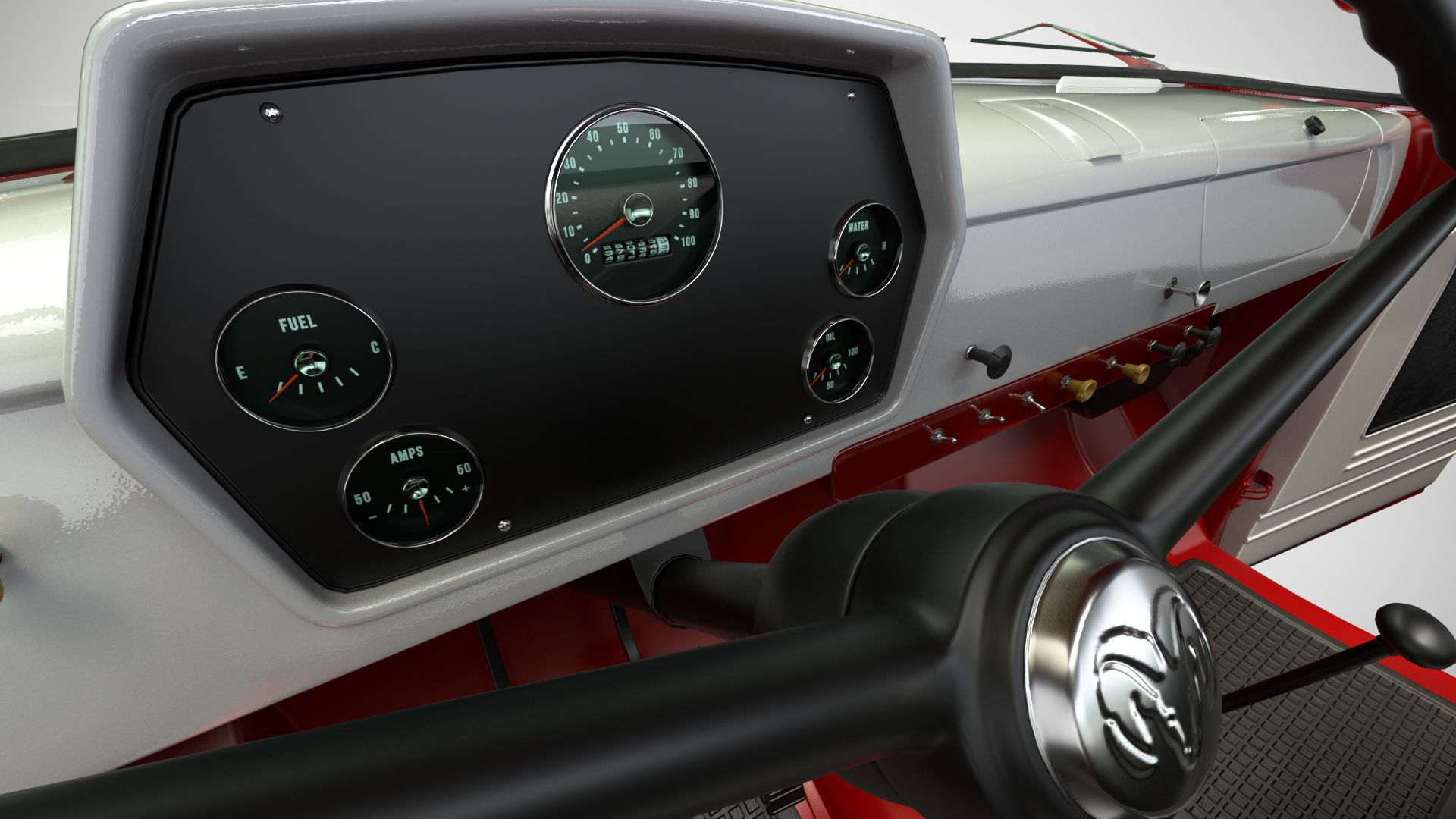 Dodge Power Wagon 3D model_8