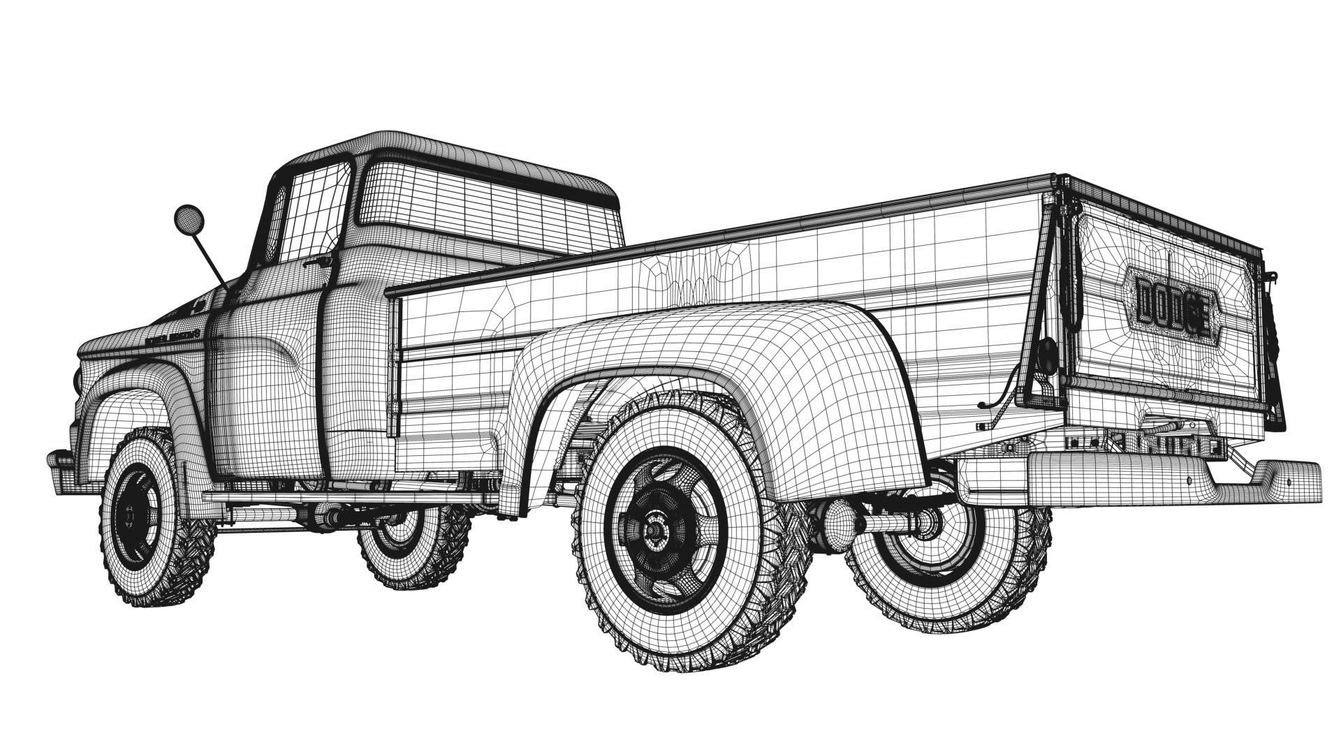 Dodge Power Wagon 3D model_51