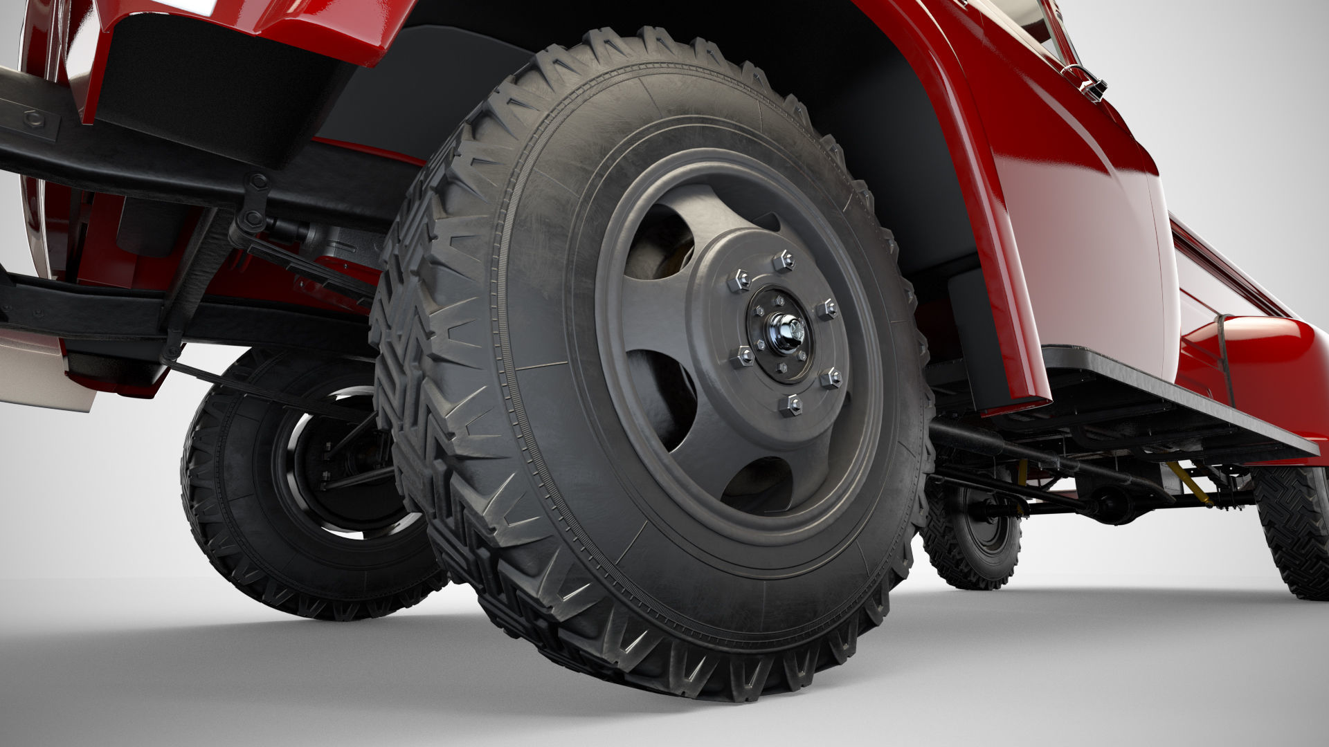 Dodge Power Wagon 3D model_24
