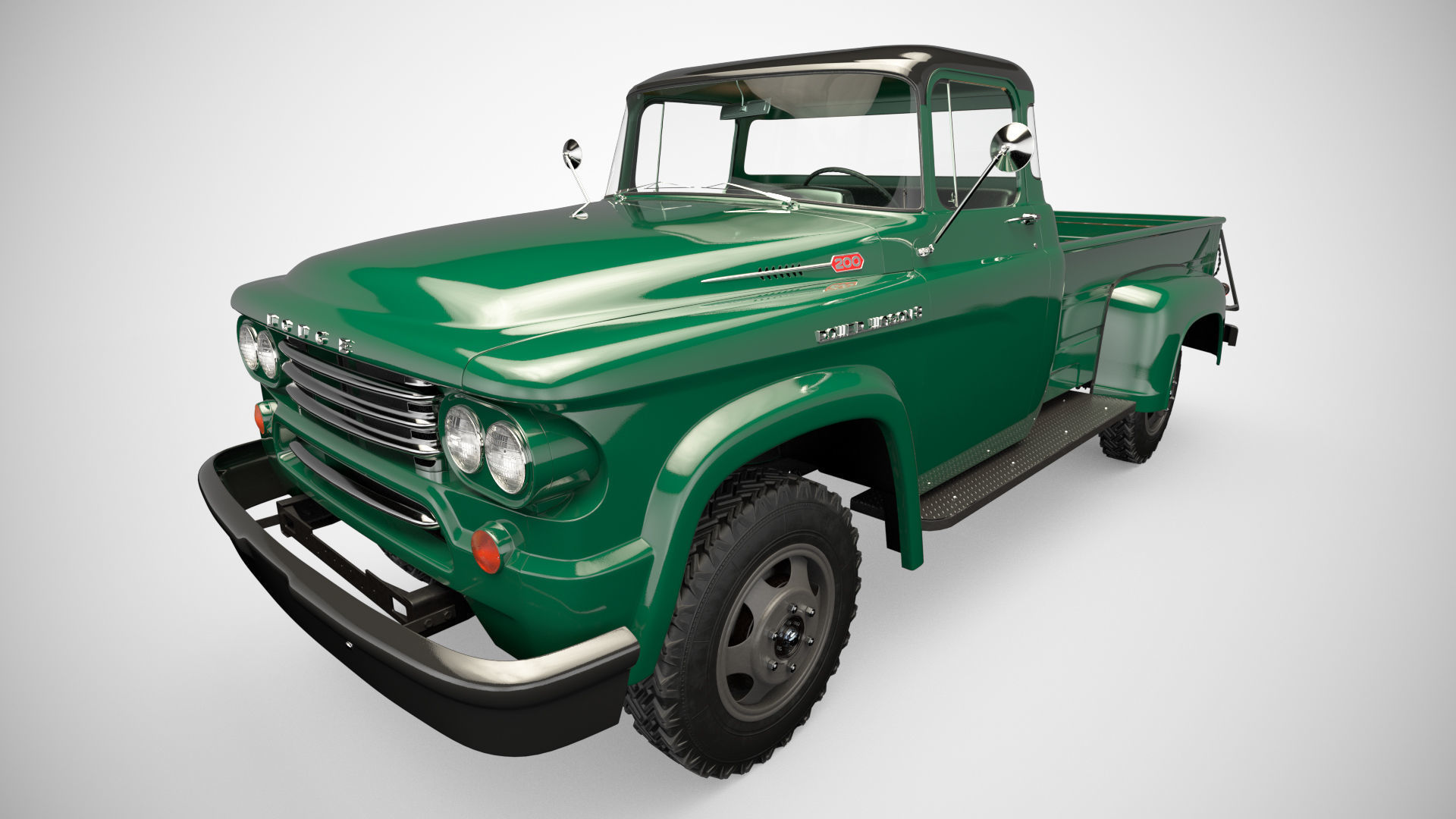 Dodge Power Wagon 3D model_1