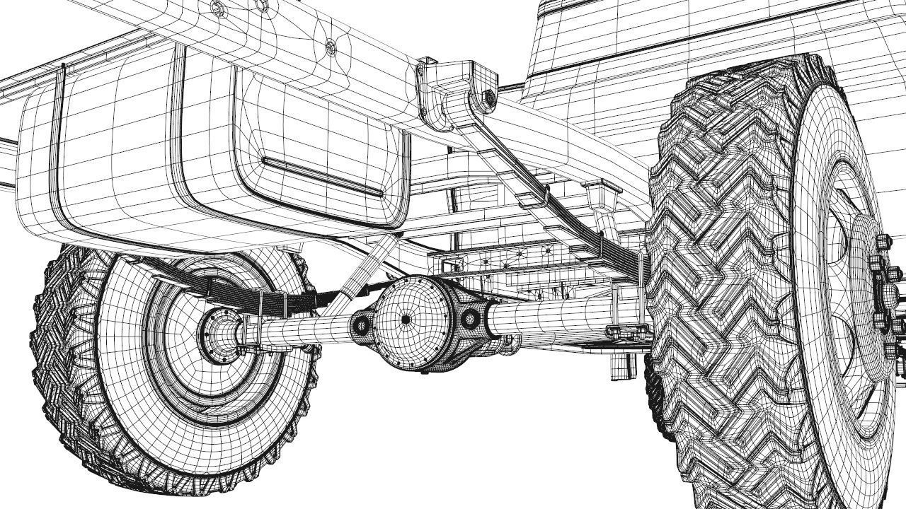 Dodge Power Wagon 3D model_50