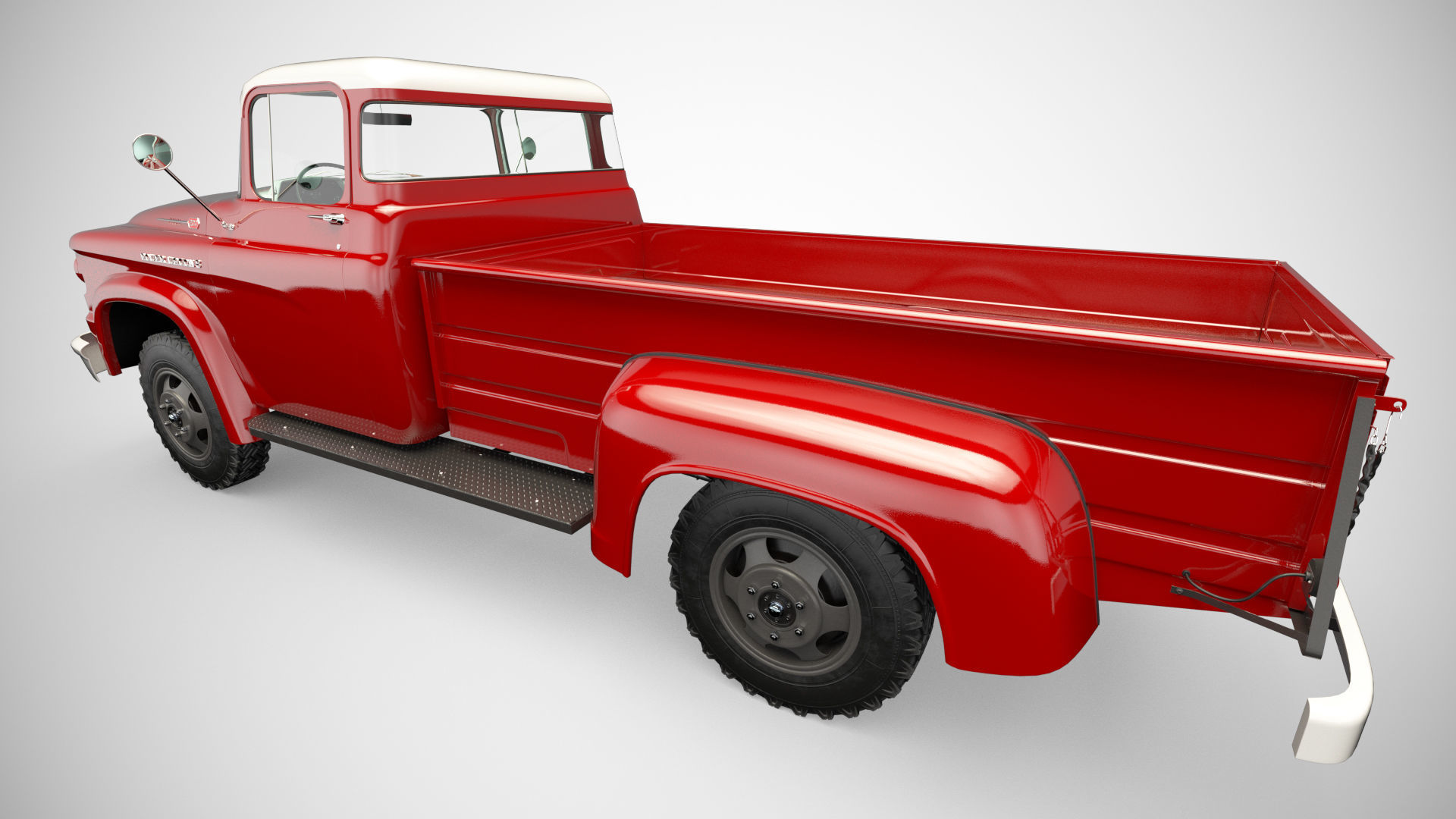 Dodge Power Wagon 3D model_13