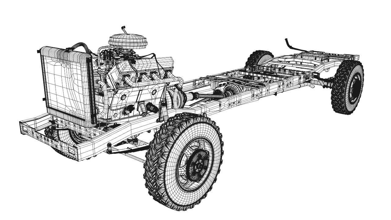 Dodge Power Wagon 3D model_42
