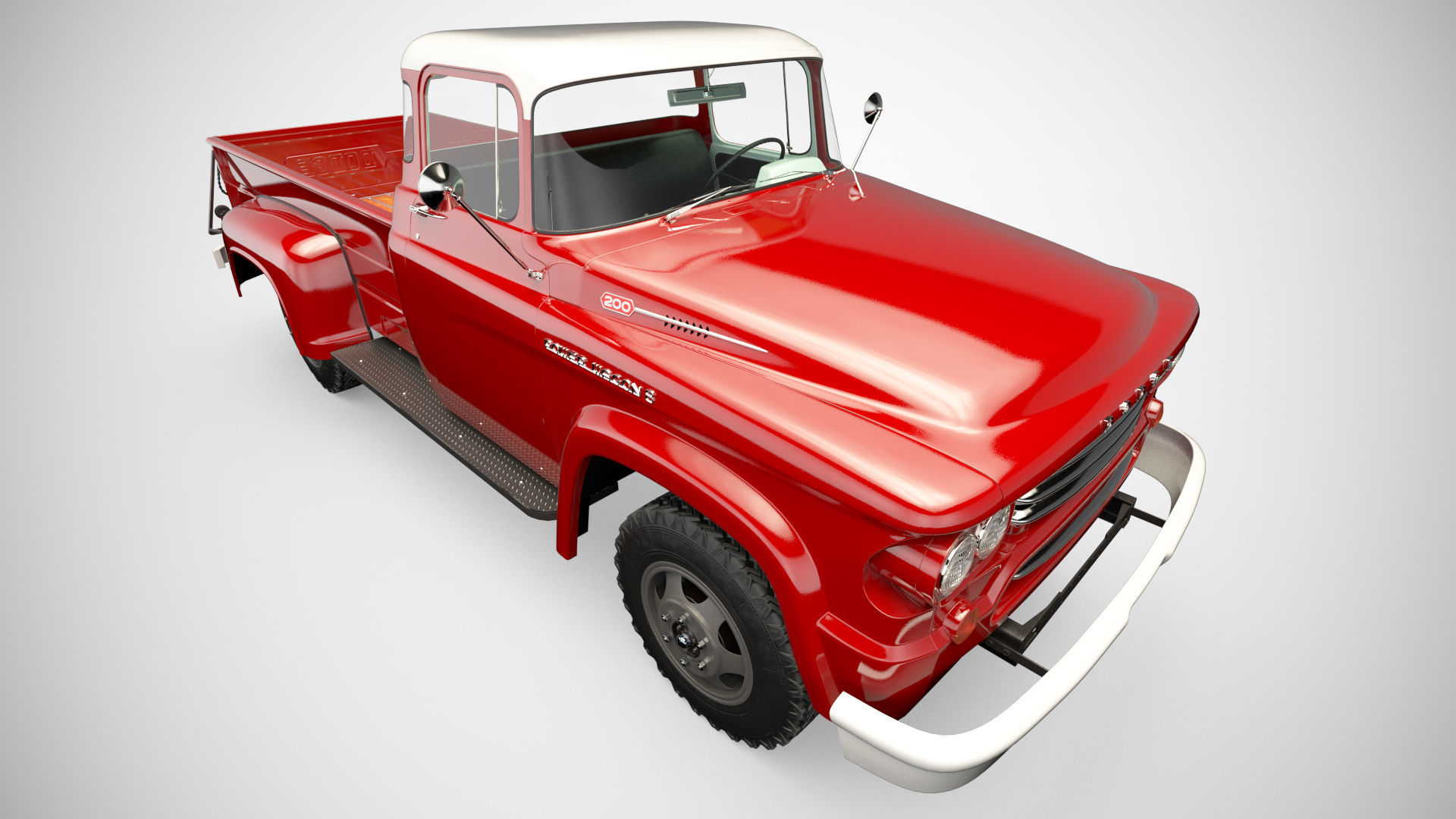 Dodge Power Wagon 3D model_12