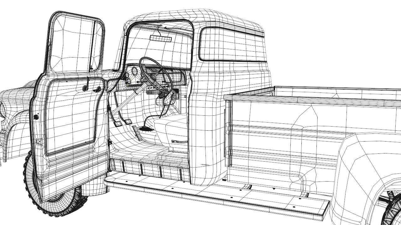 Dodge Power Wagon 3D model_41