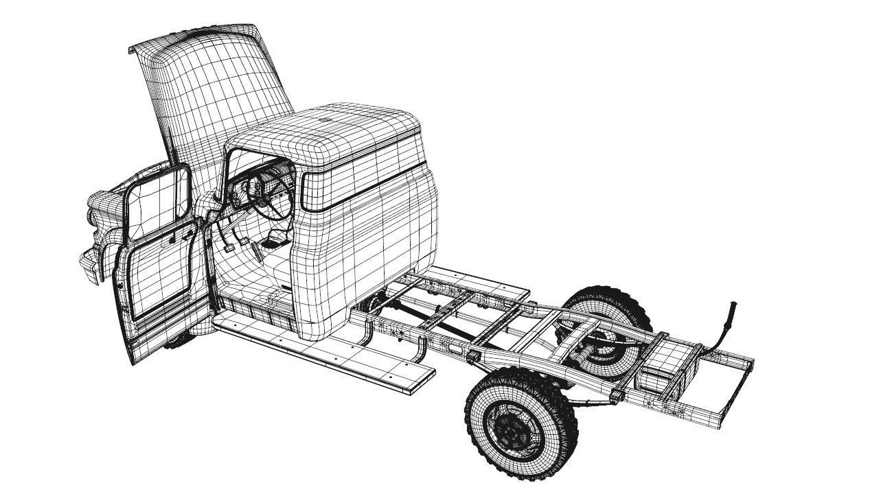 Dodge Power Wagon 3D model_49