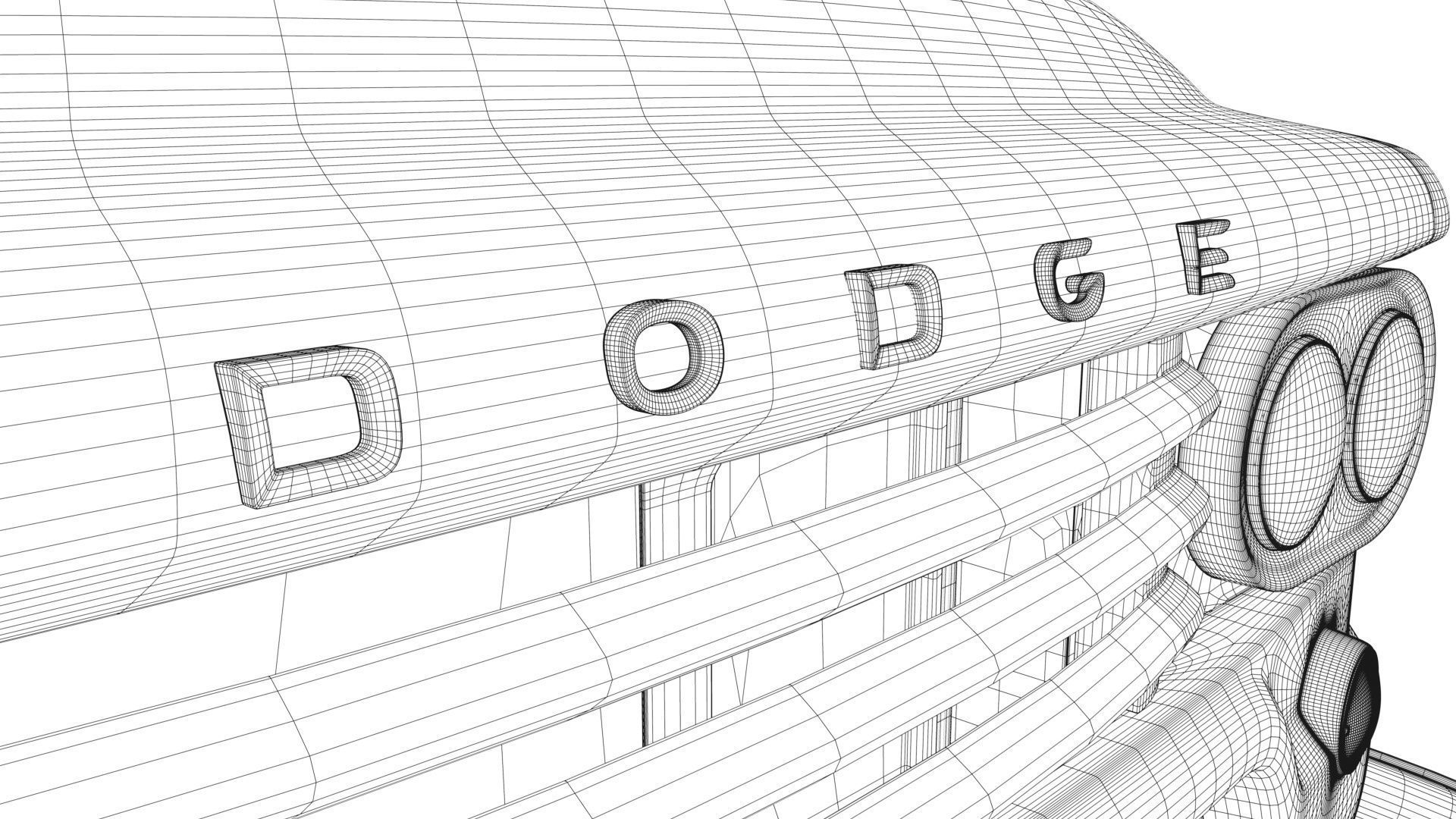 Dodge Power Wagon 3D model_53