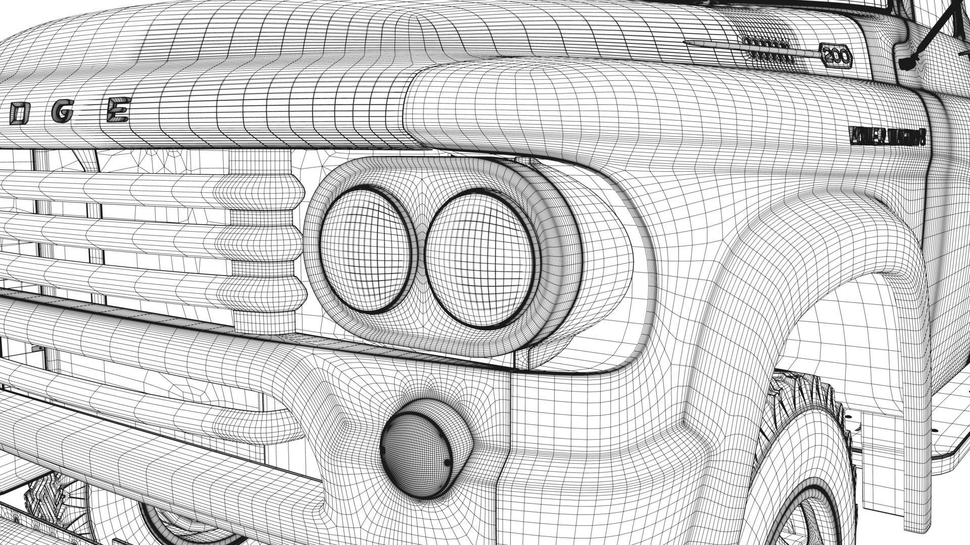 Dodge Power Wagon 3D model_52