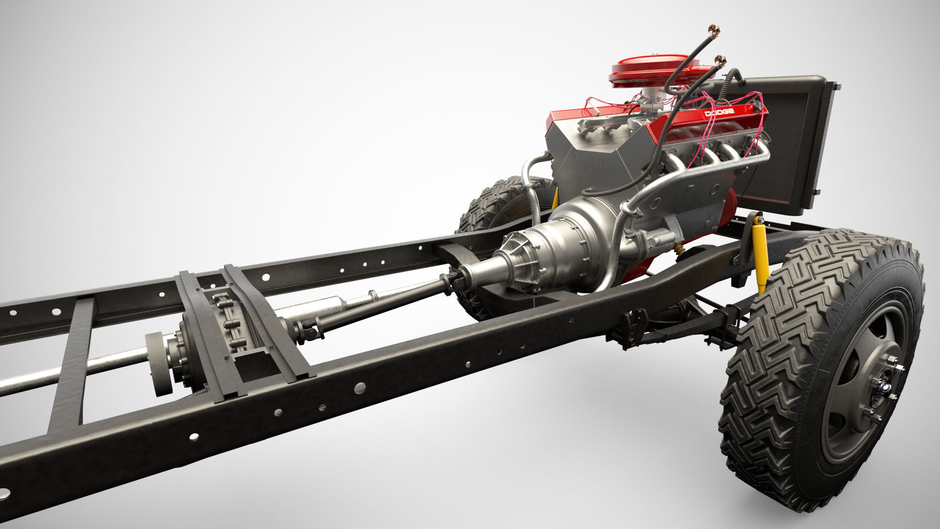 Dodge Power Wagon 3D model_28