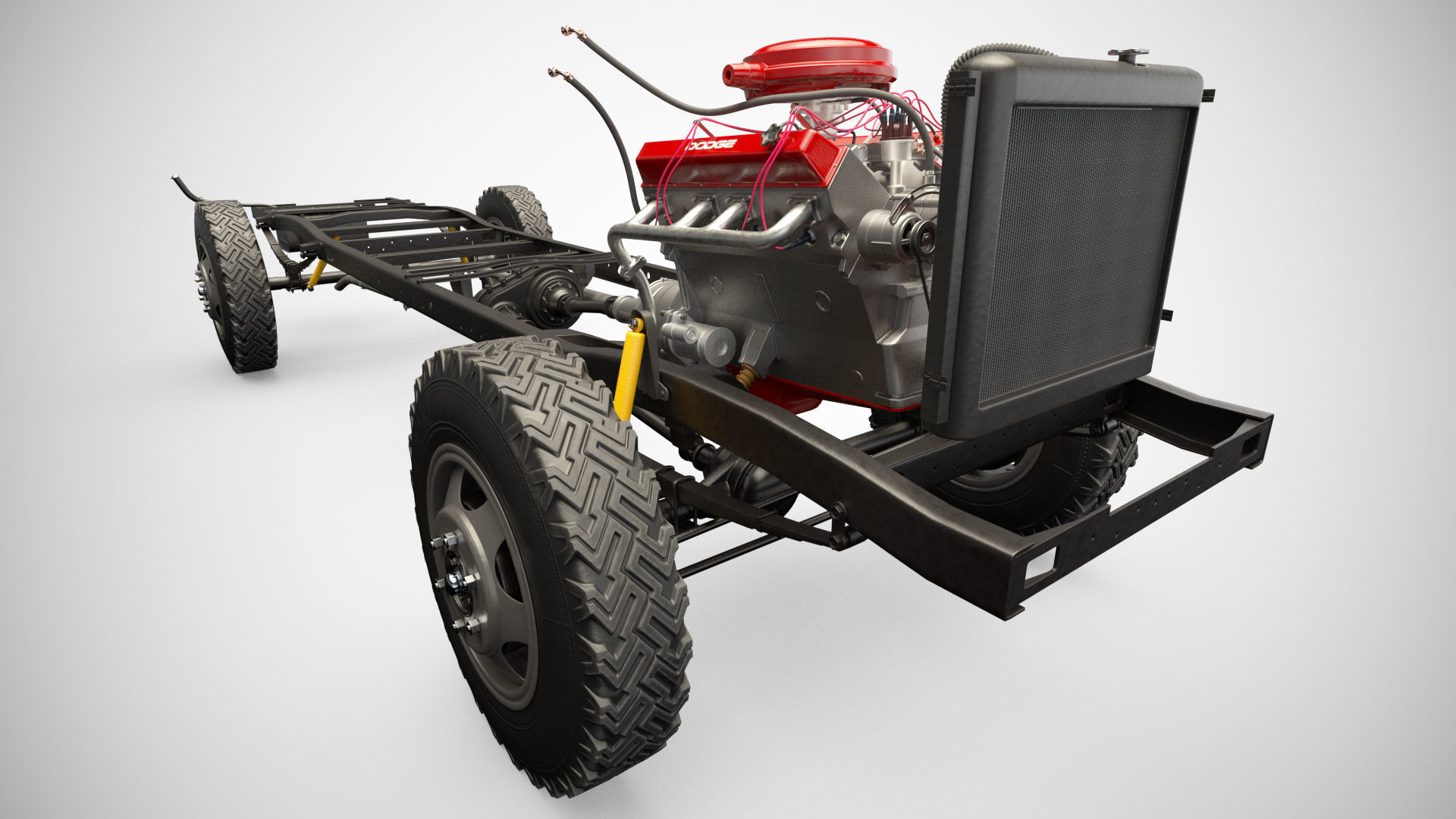 Dodge Power Wagon 3D model_33