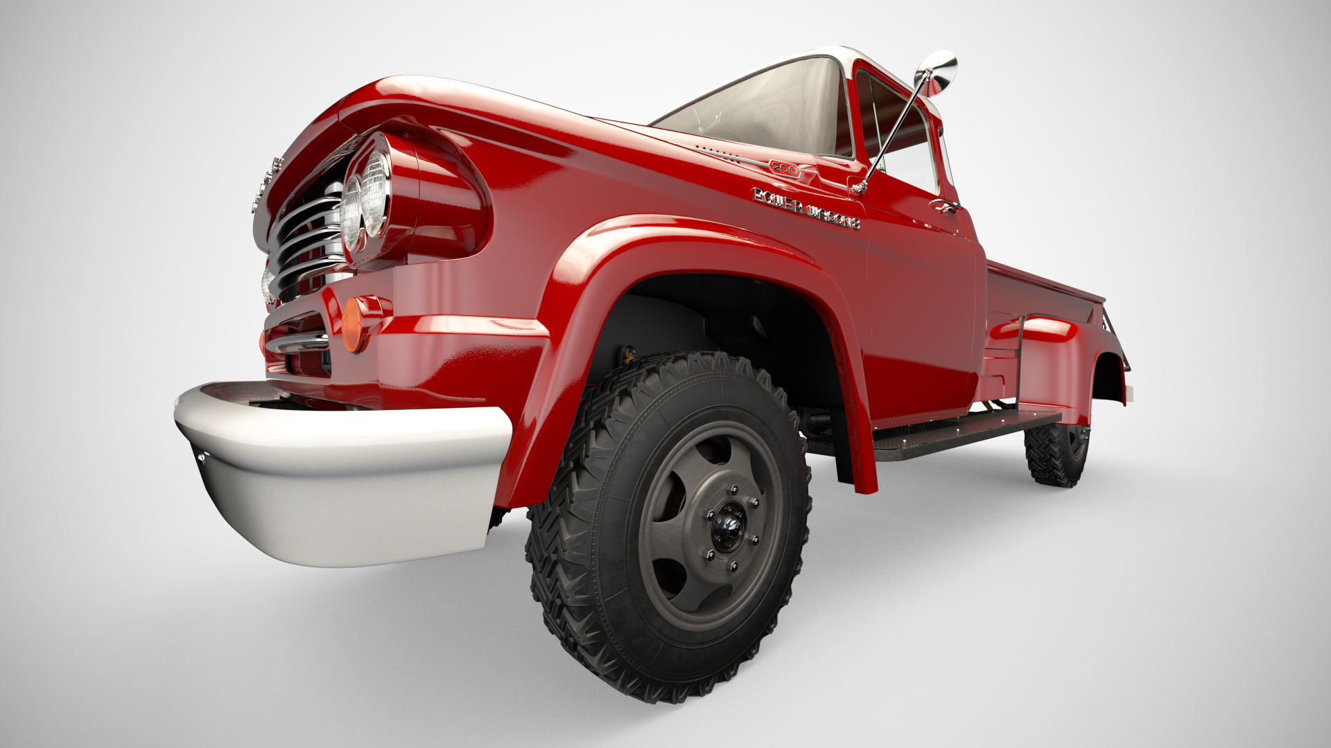 Dodge Power Wagon 3D model_36