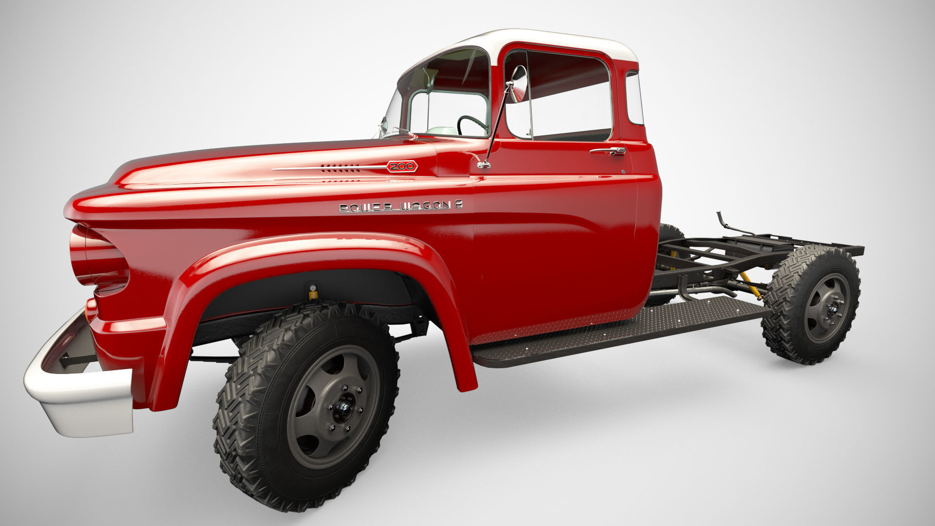 Dodge Power Wagon 3D model_30