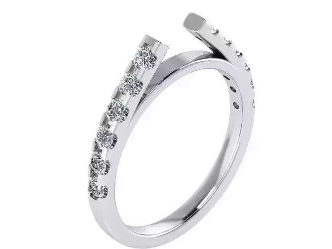 Round Diamond Ring 1689