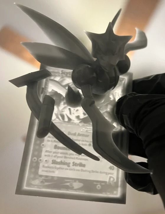 Brand new 3D 4D Sycther custom card Pokemon 3D Printing File 3D print model_4