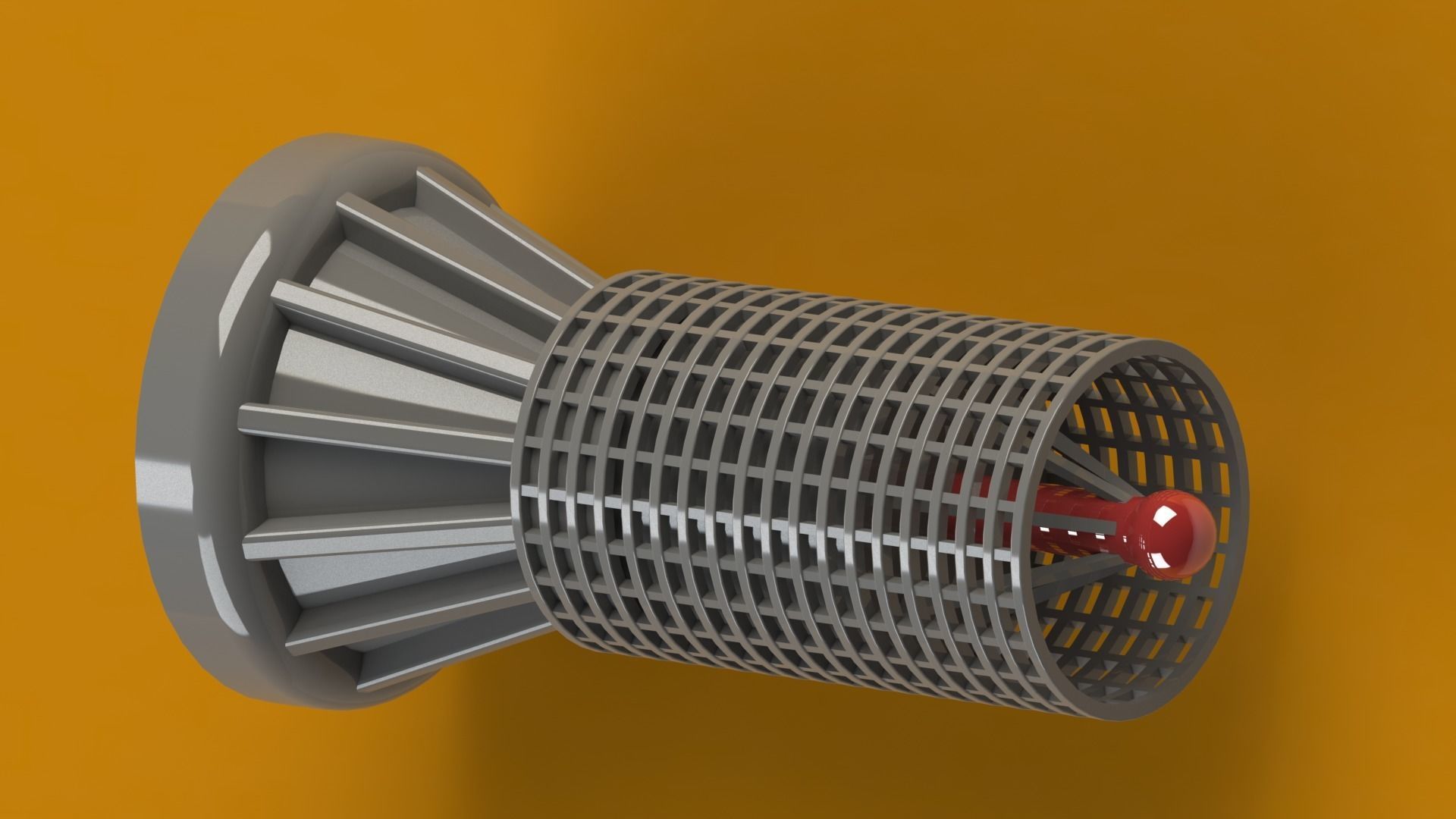 Spaceship v1 3D print model_23