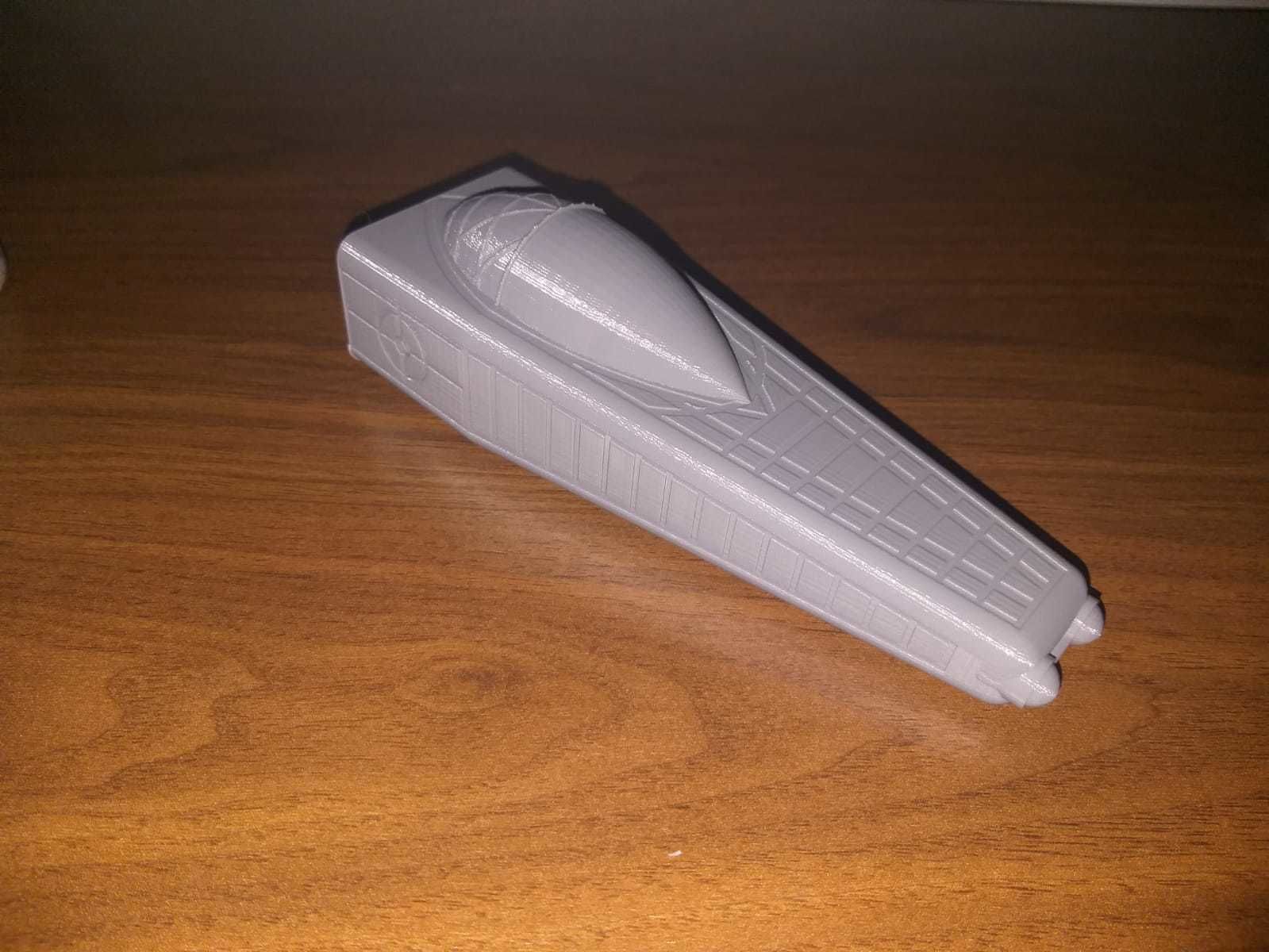 Spaceship v1 3D print model_12