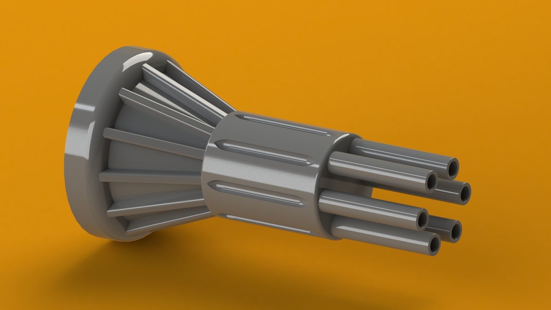 Spaceship v1 3D print model_21