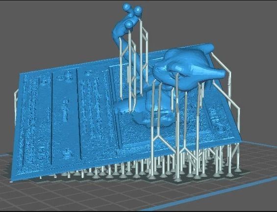 Mewtwo  3D 4D Card Custom 3D Printing File Pokemon New Card 3D print model_1