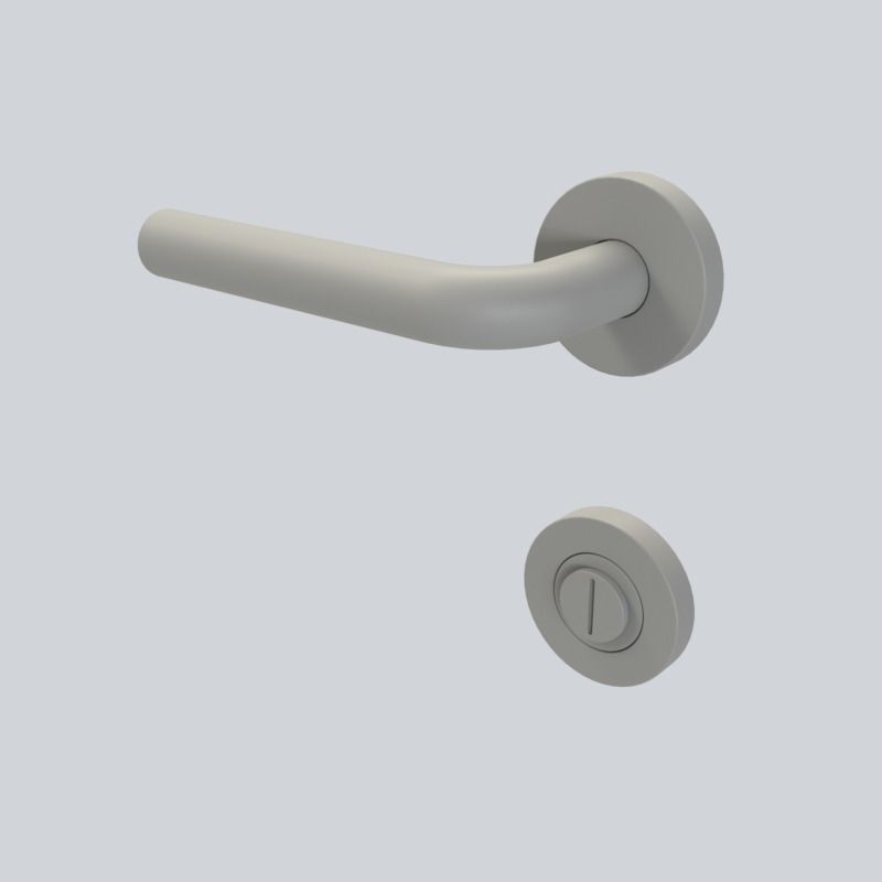 Door Handle for ArchViz Projects - Style Inspire Inox 3D model_7