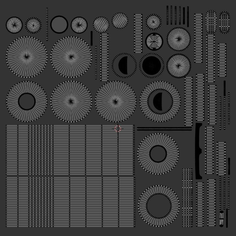Door Handle for ArchViz Projects - Style Inspire Inox 3D model_11