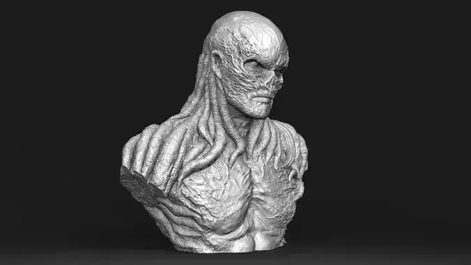 VECMAN BUST STL for