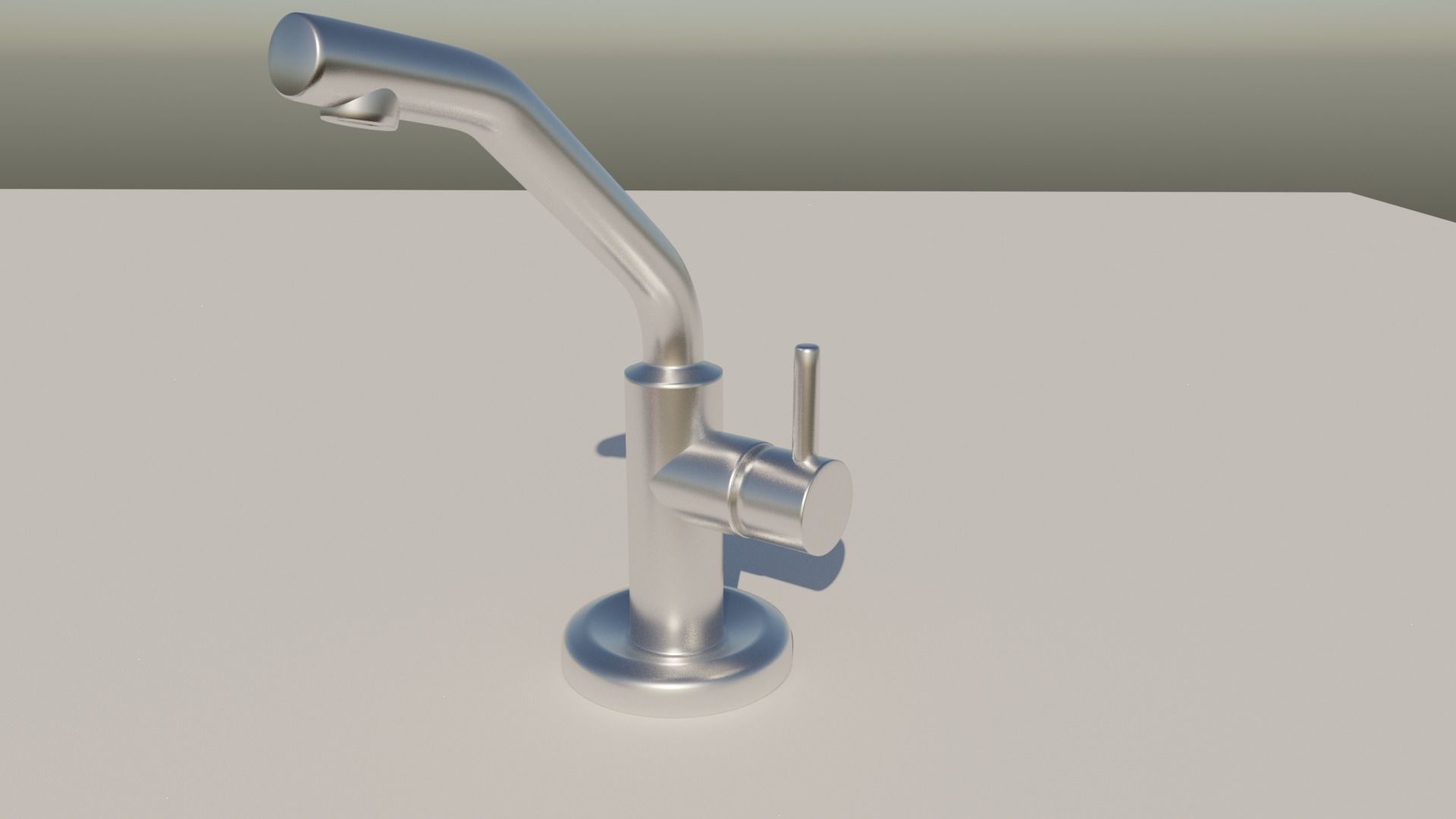 Bathroom kit Low-poly 3D model_1